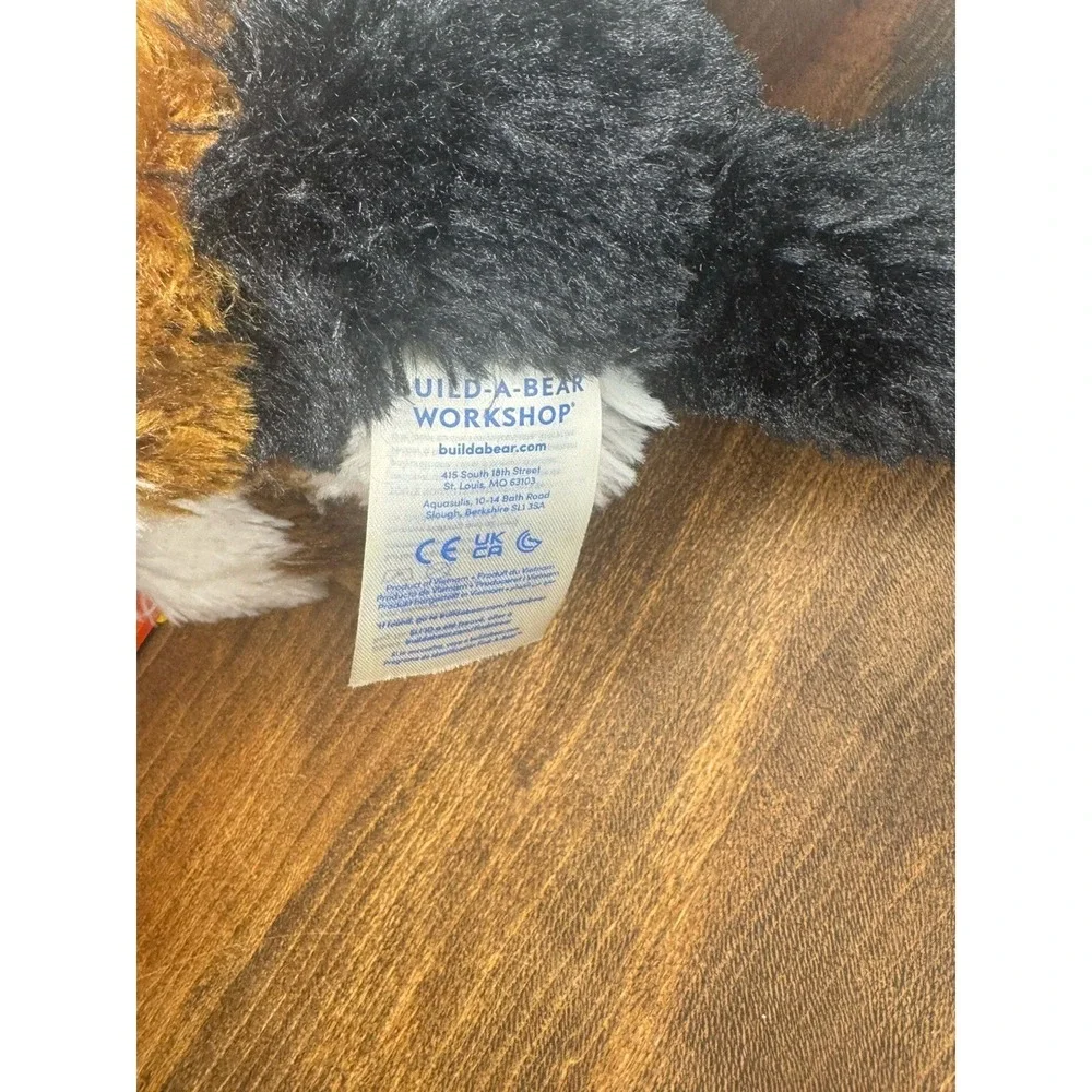 2017 Build-A-Bear Workshop Promise Pets Bernese Mountain Dog Puppy‎ Plush Toy